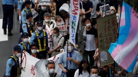 東京オリンピック開催反対デモが実施