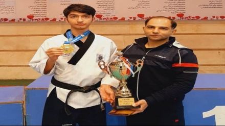 کسب مدال برنز ورزشکار ایرانی در رقابت های جهانی تکواندو 