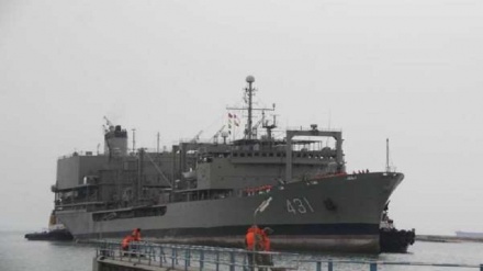 ناوگروه هفتاد و ششم نیروی دریایی ارتش ایران راهی آب‌های آزاد شد
