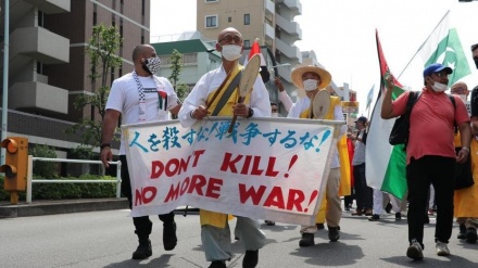 各メディアが、東京でのパレスチナ支持デモ関連の画像を公開