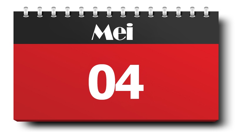 Tanggal 4 Mei 2021.
