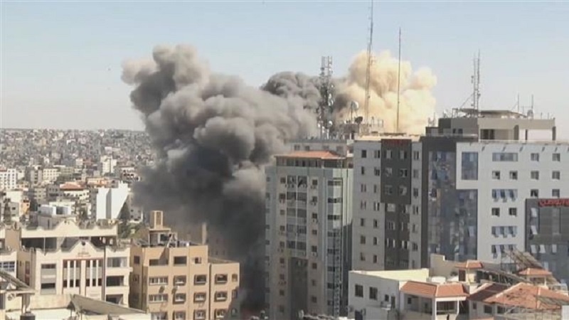 حمله رژیم صهیونیستی به برج خبرگزاری ها در غزه، تلاش برای جلوگیری از انعکاس جنایات آن رژیم