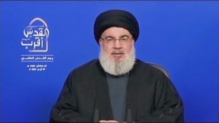 Hezbollah leader: Israeli regime's death imminent despite normalization deals with certain Arabs