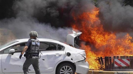 Hamas targets illegal Zionist settlements in massive rocket attack; raids to grow in scale