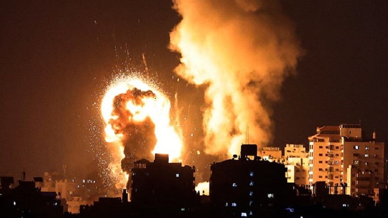 حملات هوایی، پهپادی و توپخانه‌ای رژیم صهیونیستی به نوار غزه