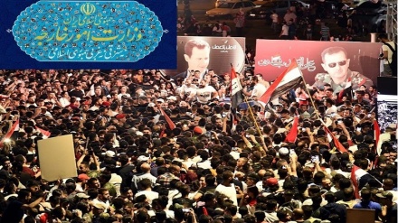 د ايران خارجه وزارت د بشار اسد د کاميابۍ په مناسبت مبارکي وويله