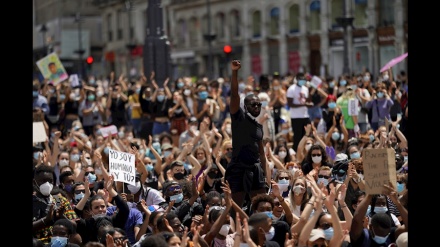 在美国几个主要城市举行反犹太复国主义政权游行
