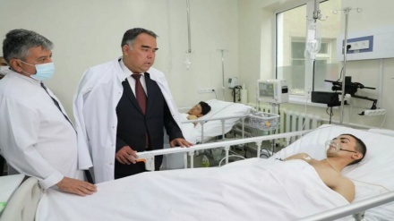 کمک مالی دولت تاجیکستان به مجروحان درگیری مرزی اخیر