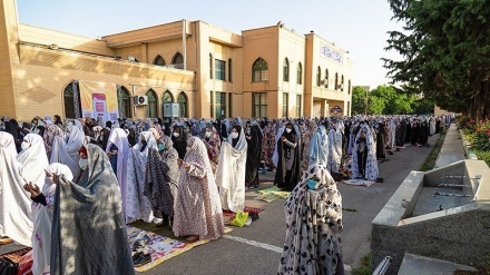 伊朗全国开斋节祈祷的精选图片