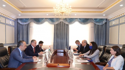 دیدار وزیر خارجه تاجیکستان با نماینده اتحادیه اروپا در دوشنبه