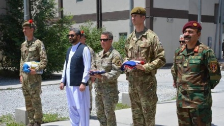 کمپ نظامی «کابل جدید» به نیروهای افغان سپرده شد