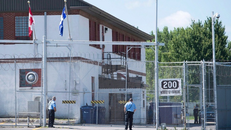 Pusat penahanan migran di Kanada.