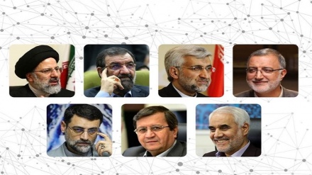 ارائه برنامه های نامزدهای انتخابات ریاست جمهوری ایران در مناظره انتخاباتی