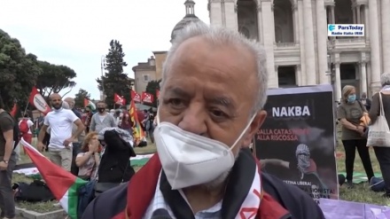 Radio Italia IRIB: Roma, manifestazione a sostegno del popolo palestinese (VIDEO)