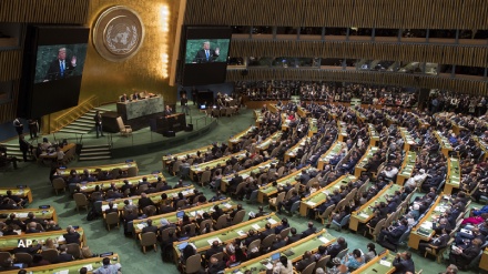 美国经济恐怖主义的另一个严重后果是剥夺伊朗在联合国大会的投票权