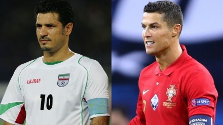 רונאלדו כבש צמד והשווה את שיא השערים של עלי דאי