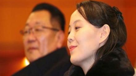 北朝鮮の金与正氏が、米国をけん制