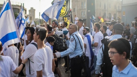 巴勒斯坦拉姆安拉在圣城举行 “国旗游行”前夕发表声明