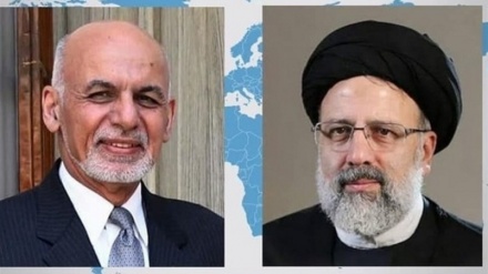 Afghan leader urges closer ties with Iran in phone call with Raeisi