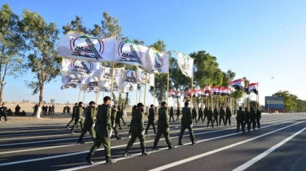 伊拉克人民动员组织的武装游行对敌人的重要信息