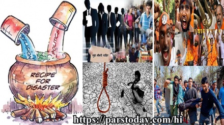 धर्म के नाम पर आग लगाती राजनीति, रोटी सेकते टीवी चैनल, दर-दर भटकती जनता, फिर भी है सब कुछ अच्छा