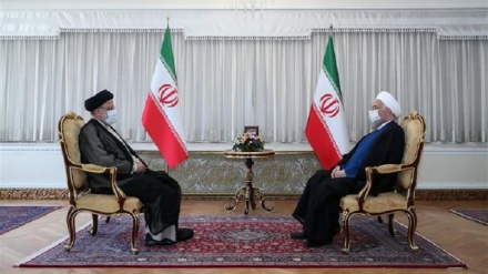 President Rouhani, President-elect Raeisi meet for 2nd time weeks before transition