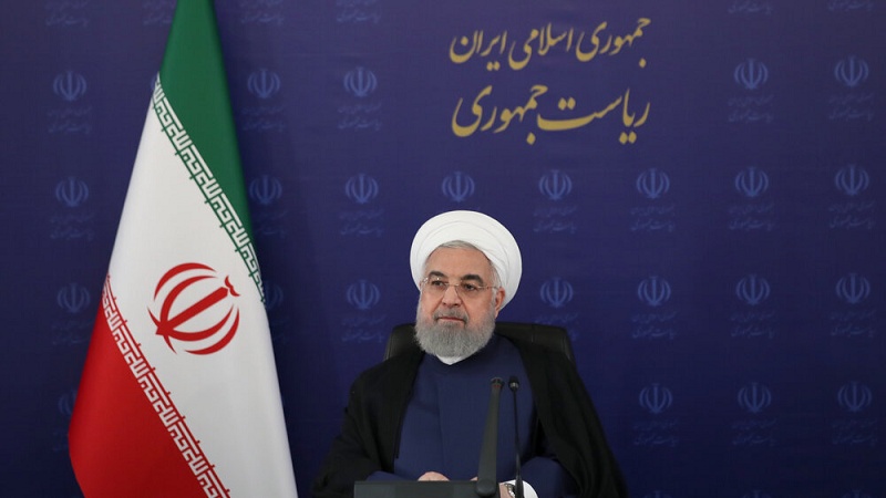 Presiden Hassan Rouhani.