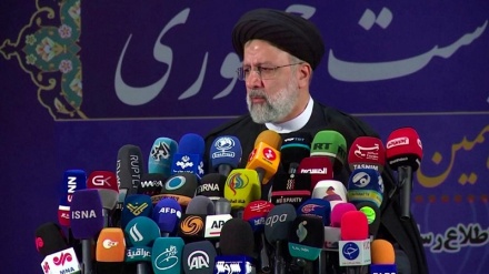 Iran's Ebrahim Raeisi holds first presser as president elect