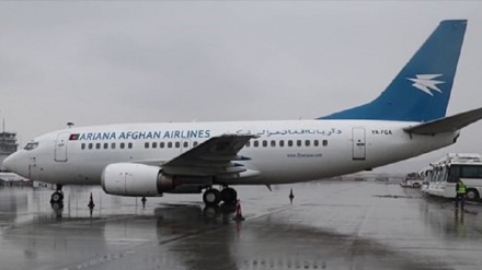 هواپیمای شرکت آریانا پس از ۱۰۰ روز توقف در روسیه به کابل بازگشت