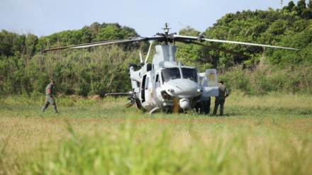 沖縄米軍ヘリ不時着ヘリ離陸に地元紙が反応、「県民に説明責任果たせ」
