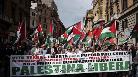 Maandamano ya kuunga mkono Palestina yafanyika Italia