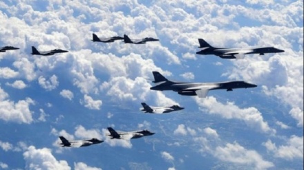 北朝鮮が、韓米日の空軍演習に関し韓国を非難