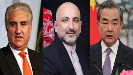 نشست مجازی وزیران خارجه افغانستان، چین و پاکستان 