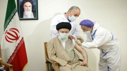 İnğılobi Yolə Rəhbəri Kov-İran Bərəkət vaksini iminə dozəş ğəbul karde