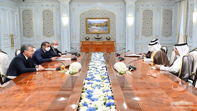 Ўзбекистон президенти Қатар делегациясини қабул қилди