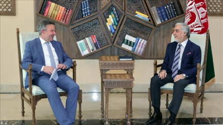  دیدار عبدالله عبدالله با نماینده ویژه آلمان در امور افغانستان