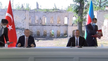 Ğərəboği obod kardə planonədə İron iyən Rusiyə həmkarion barədə Ərdoğani təklif.