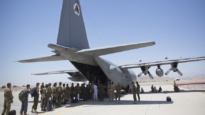 خروج بیش از 50 درصد نظامیان آمریکایی از افغانستان