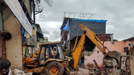 インドで、ビルの倒壊により11人が死亡