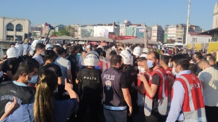 İstanbul'da protestoculara polis müdahalesi: 35 gözaltı