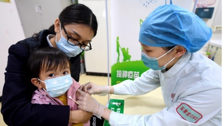 中国计划为儿童接种新冠疫苗