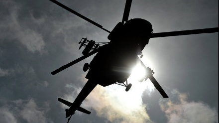 انهدام یک فروند بالگرد ارتش افغانستان توسط طالبان