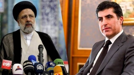 Nichervan Barzani kontakton me telefon Ebrahim Ra’isin