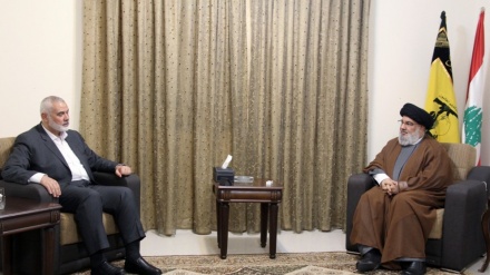 Haniyeh, Nasrallah discuss ways to achieve ‘final victory’ against Zionist entity