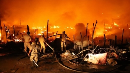 दिल्ली में रोहिंग्या मुसलमानों के कैंप में लगी आग, सैकड़ों हुए बेघर, यह घटना दूसरी बार घटी