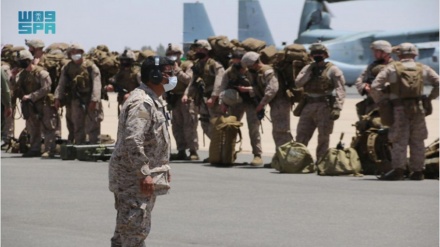 AS-Saudi Gelar Manuver Militer Gabungan