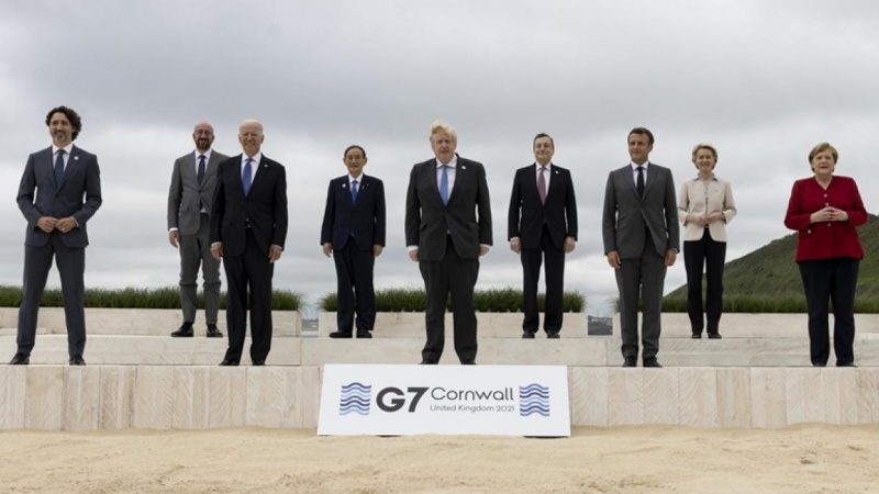Jo Baýden G7 Liderler maslahatynyň çäginde duşuşyklar geçirdi