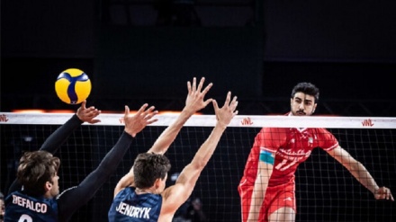  آمریکا هم به زانو درآمد؛ پنجمین پیروزی پیاپی برای والیبال ایران