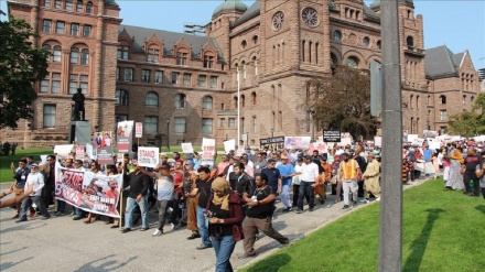 カナダで、イスラム教徒家族の殺害事件に対する抗議デモが実施