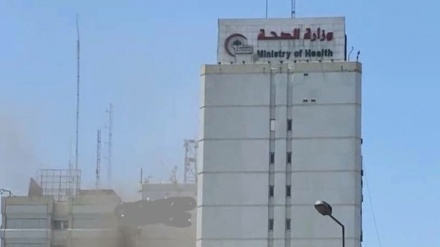  آتش‌سوزی در یک بیمارستان نزدیک وزارت بهداشت عراق